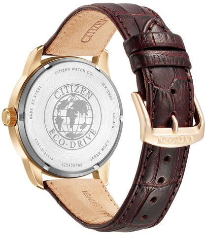 Citizen Eco-Drive BM8553-16AE Uhr • Solarantrieb • Lederarmband