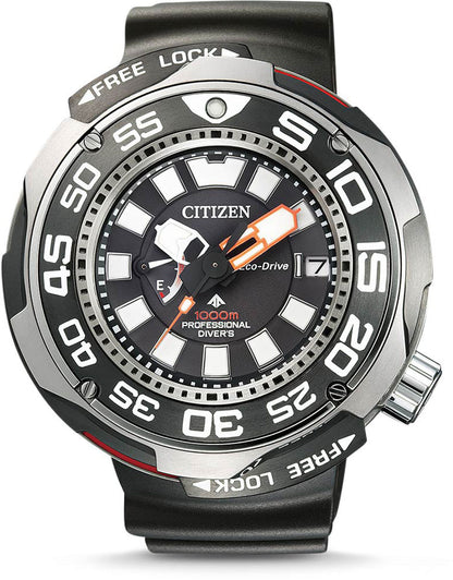 Citizen Promaster Marine BN7020-09E Uhr • 1000m Wasserdicht • Eco-Drive Super Titanium