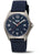 Boccia Classic 3663-03 Herrenuhr Titan Blau • Mineralglas • 100 m wasserdicht