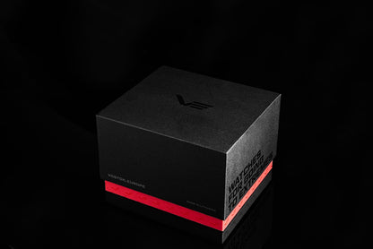 Vostok Europe Systema Periodicum Neon VK67-650A723B Herren Uhr • Seiko Meca-Quartz • Chronograph