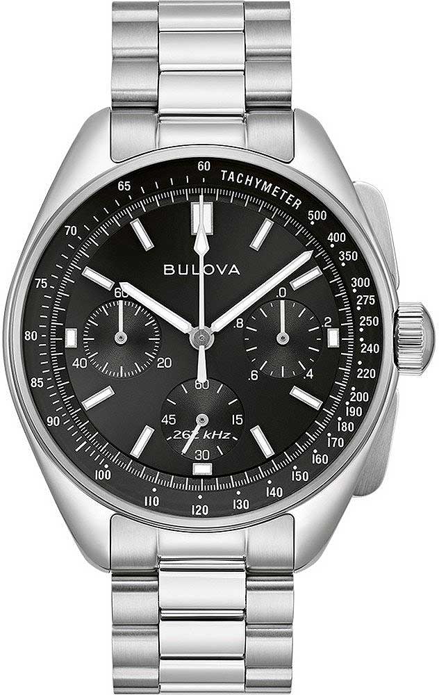 Bulova Lunar Pilot 96K111 Herren Uhr • Hochpräzises Quarzwerk • Saphirglas