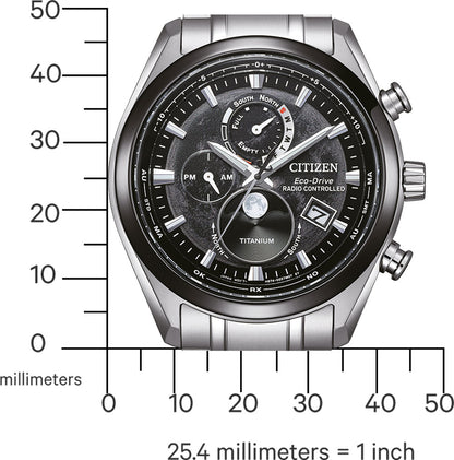 Citizen Radio-Controlled BY1018-80E Uhr • Eco-Drive • Super Titanium