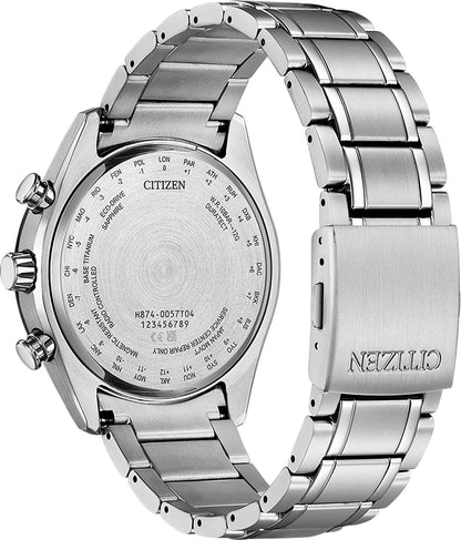 Citizen Radio-Controlled BY1018-80E Uhr • Eco-Drive • Super Titanium