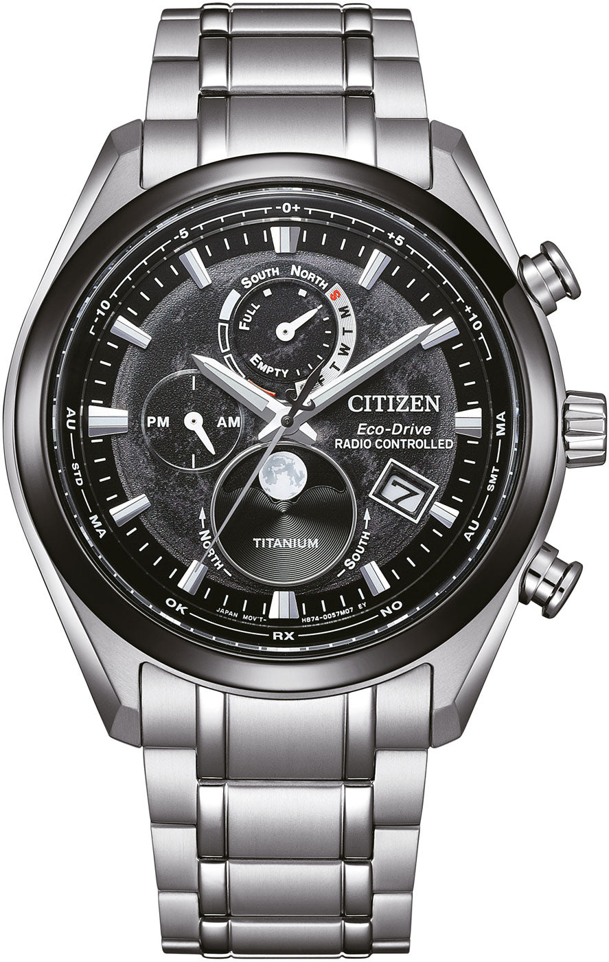Citizen Radio-Controlled BY1018-80E Uhr • Eco-Drive • Super Titanium