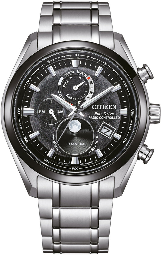 Citizen Radio-Controlled BY1018-80E Uhr • Eco-Drive • Super Titanium