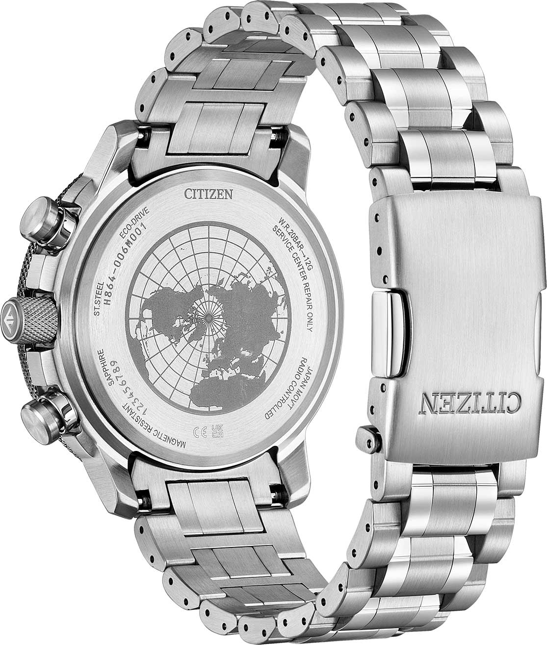 Citizen Promaster BY3006-53H Uhr • Eco-Drive Solarantrieb • Radio-Controlled Super Titanium