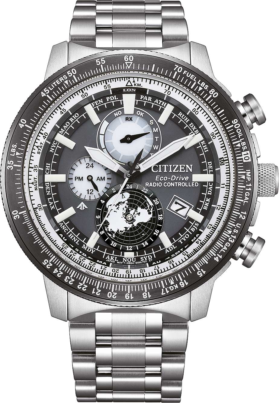 Citizen Promaster BY3006-53H Uhr • Eco-Drive Solarantrieb • Radio-Controlled Super Titanium