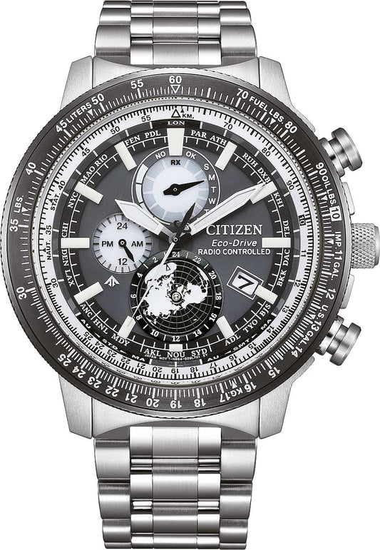 Citizen Promaster BY3006-53H Uhr • Eco-Drive Solarantrieb • Radio-Controlled Super Titanium