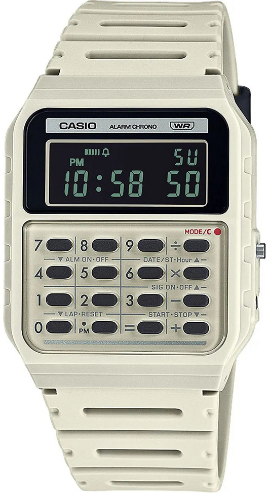 Casio Collection CA-53WB-8BEF Uhr • Retro-Design • Rechner-Funktion
