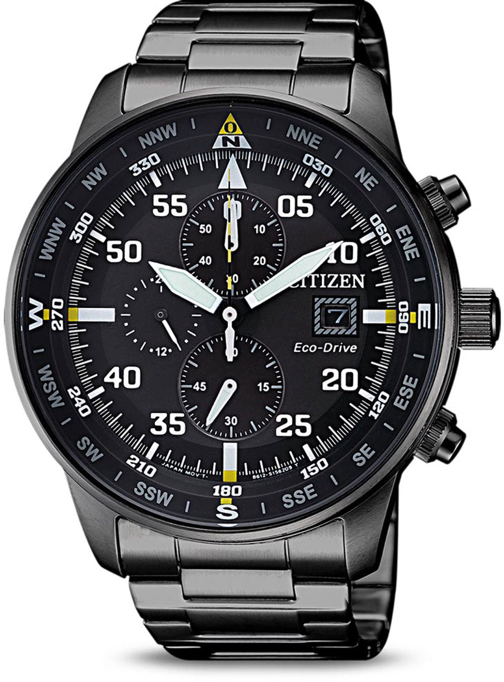 Citizen Eco-Drive Chronograph CA0695-84E Uhr • Solar-Antrieb • 10 Bar