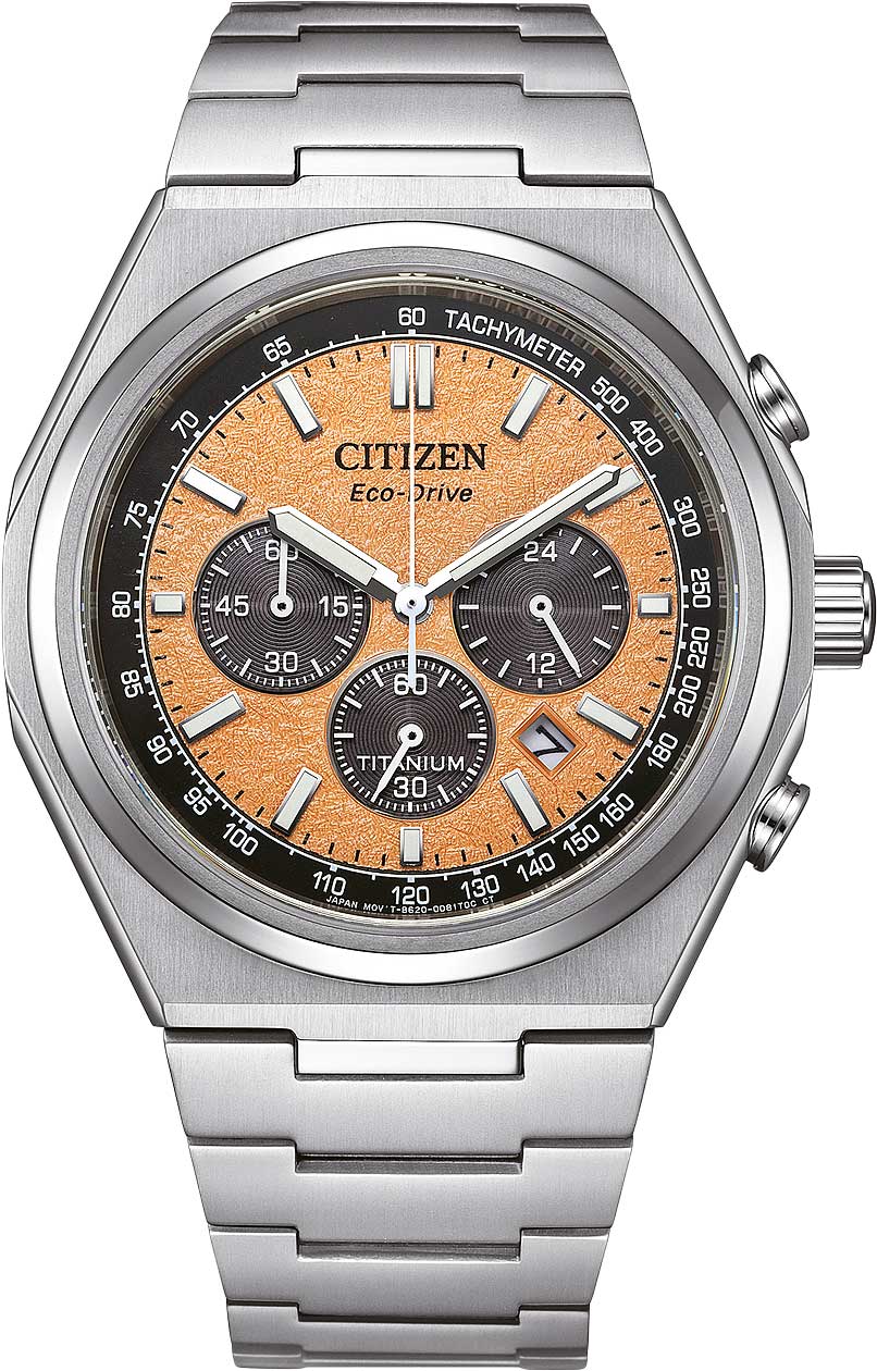 Citizen Super Titanium CA4610-85Z Herrenuhr • Eco-Drive Solar • Saphirglas