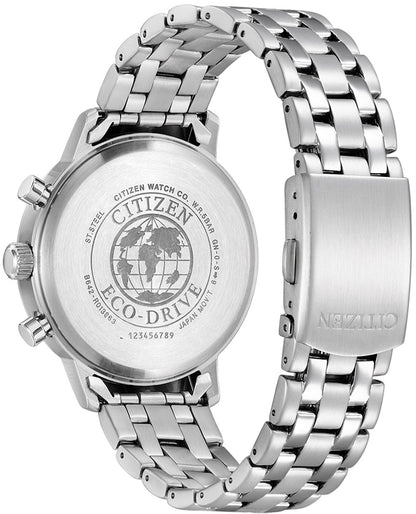 Citizen Eco-Drive CA7060-88E Uhr • Solar Antrieb • Elegantes Mesh-Band