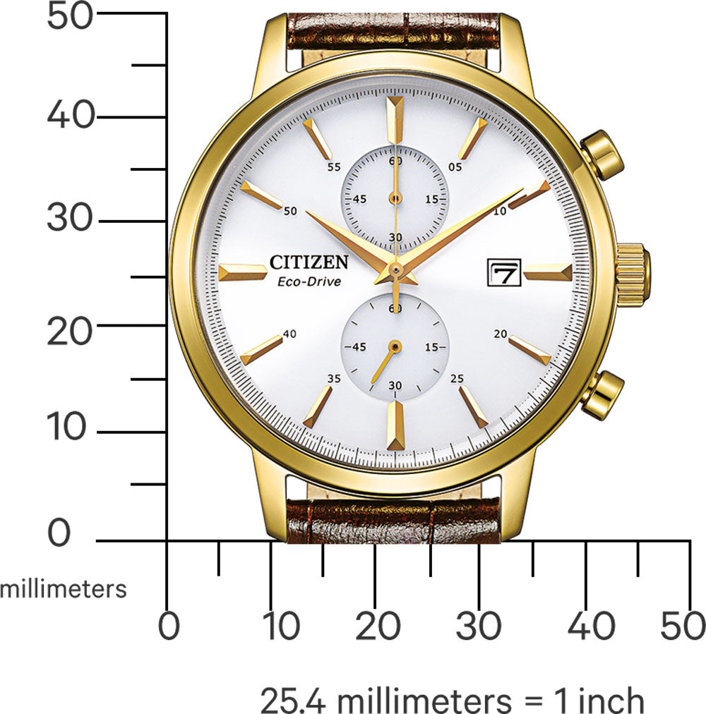 Citizen Elegance CA7062-15A Uhr • Eco-Drive • Chronograph