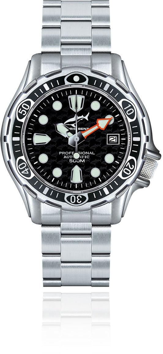 Herrenuhr Taucheruhr - Serie: Chris Benz Deep 500M Automatic - Chris Benz Modell: CB-500A-S-MB