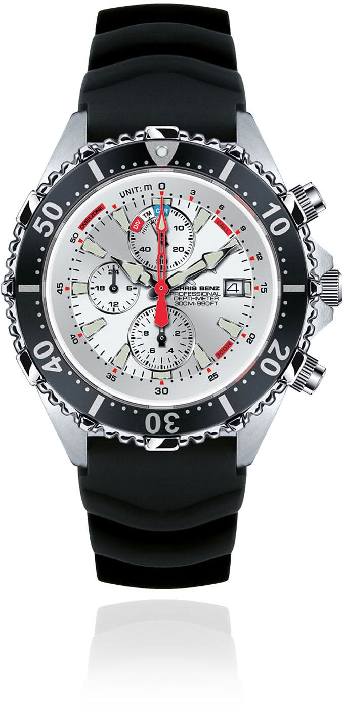 Chris Benz Depthmeter CB-C300X-SI-KBS Uhr • 300m • Saphirglas