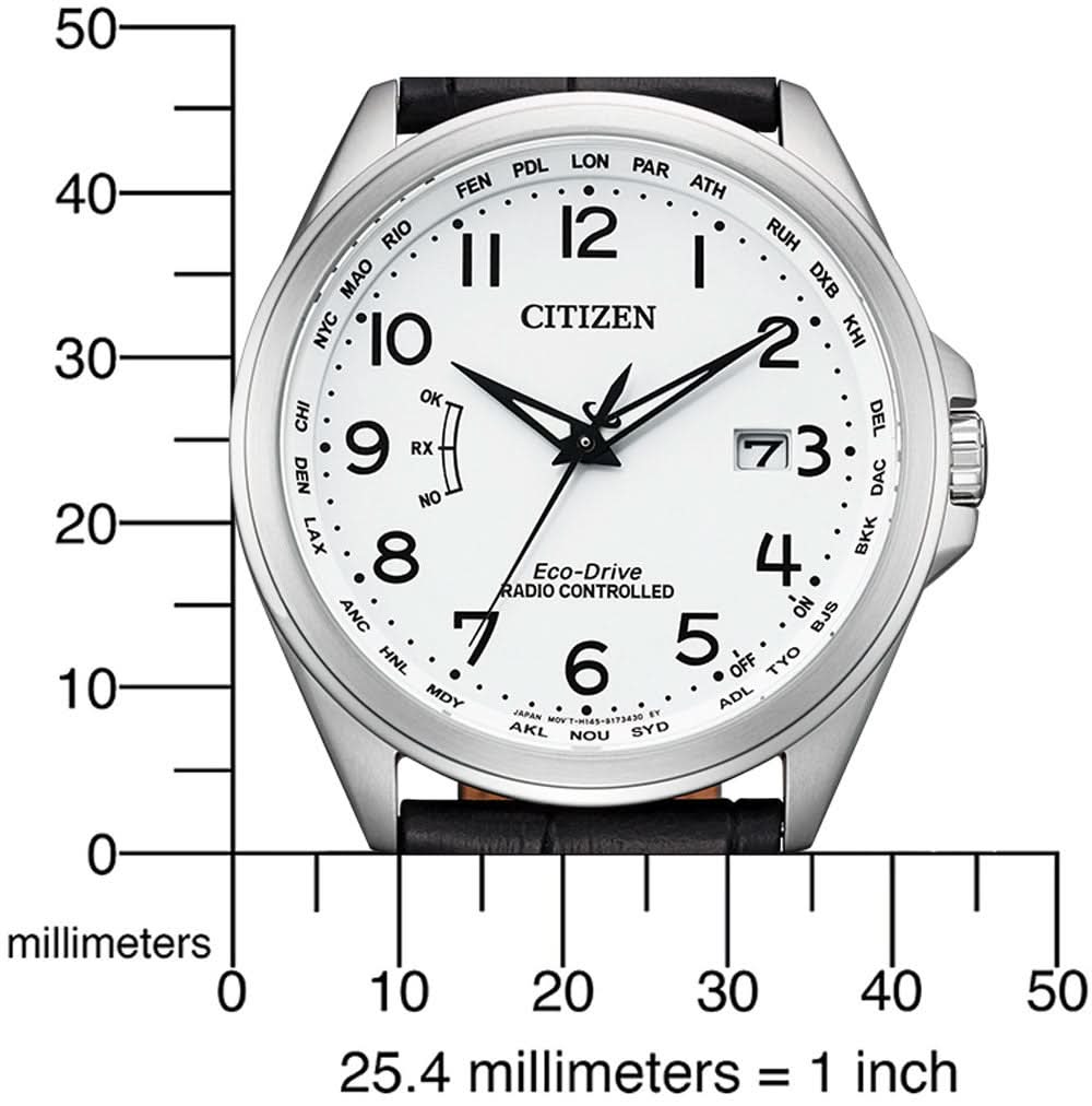Citizen Eco-Drive CB0250-17A Men's Watch • Radio-Controlled Solar Technology • Scratch-Resistant Sapphire Crystal