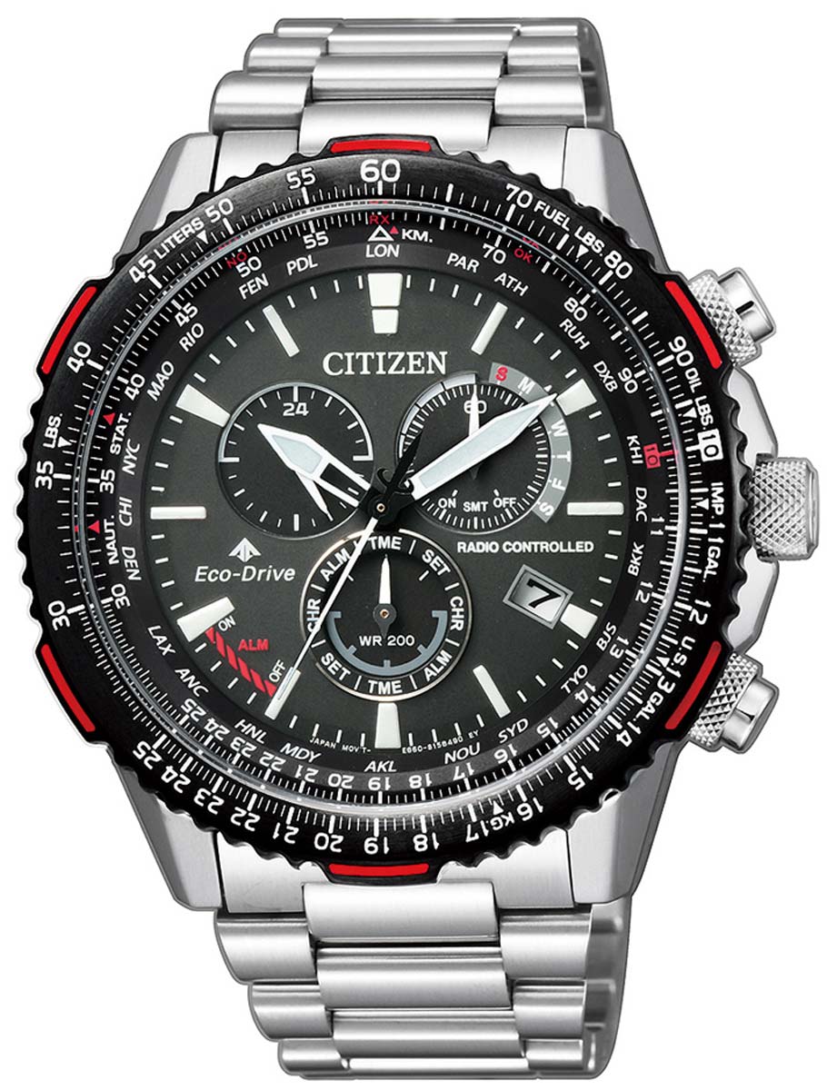 Citizen Promaster Sky CB5001-57E Herren Uhr • Eco-Drive • Funkuhr
