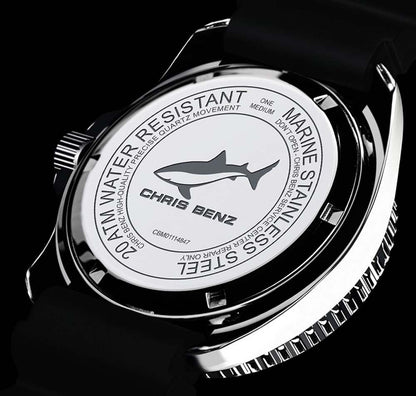 Chris Benz One Midsize CBM-SI-KB-SI Damen Uhr • Saphirglas • 20 bar