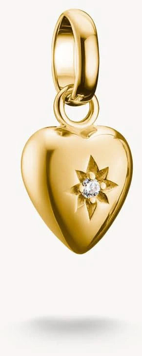 Thomas Sabo Charm-Anhänger Herz mit Stern Connect