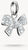 Charm-Anhänger, Schleife - Thomas Sabo Modell: CC1235-051-14