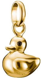Thomas Sabo Charm-Anhänger, Ente aus Silber vergoldet