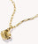 Charm-Anhänger, Rosenblüte aus Silber, vergoldet - Thomas Sabo Modell: CC1263-413-39