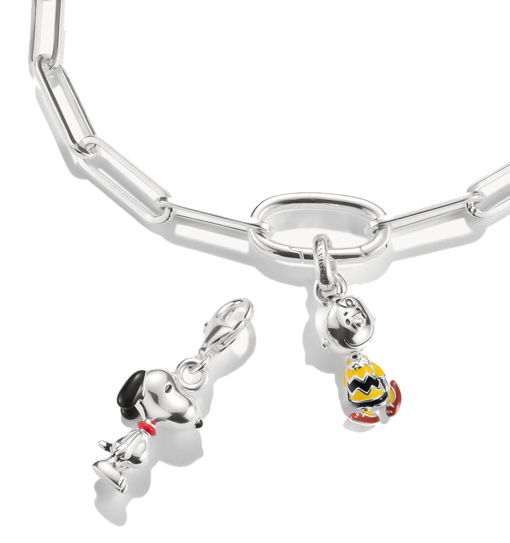 Charm-Anhänger aus recyceltem 925 Sterlingsilber Charlie Brown PEANUTS Connect Thomas Sabo Modell: CC1304-664-4
