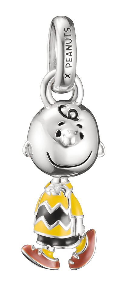 Charm-Anhänger aus recyceltem 925 Sterlingsilber Charlie Brown PEANUTS Connect Thomas Sabo Modell: CC1304-664-4