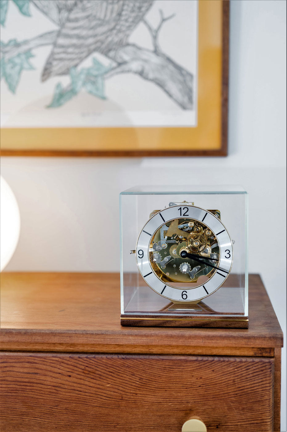 Tischuhr Nussbaum 4/4 Westminster - Hermle Modell: 23052-030340