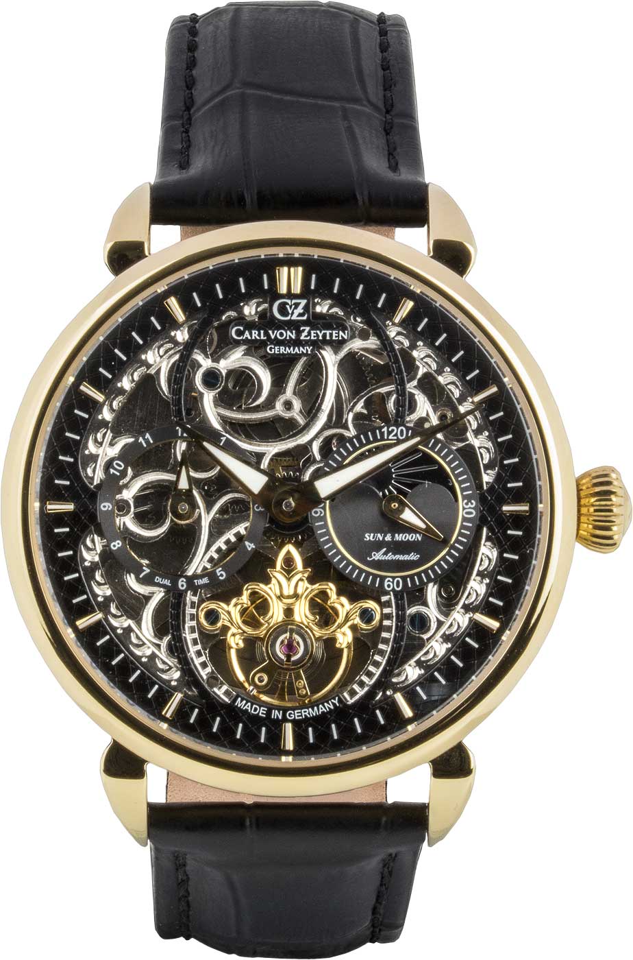 Carl von Zeyten Neukirch CVZ0005GBKS Herren Uhr • Automatik • Skelettiert