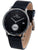 Carl von Zeyten Furtwangen CVZ0018BKBL Herren • Schwarzes Zifferblatt • Blaues Lederarmband