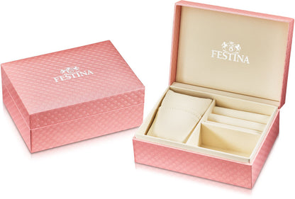 Festina Mademoiselle F20582/1 Damen Uhr • Robuster Edelstahl • Elegantes Design