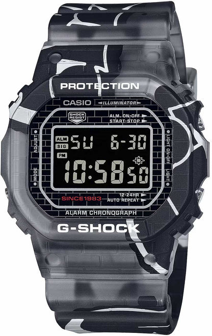 Casio G-Shock Street Spirit DW-5000SS-1 Herren Uhr • Robustes Quarzwerk • 20 Bar Wasserdicht