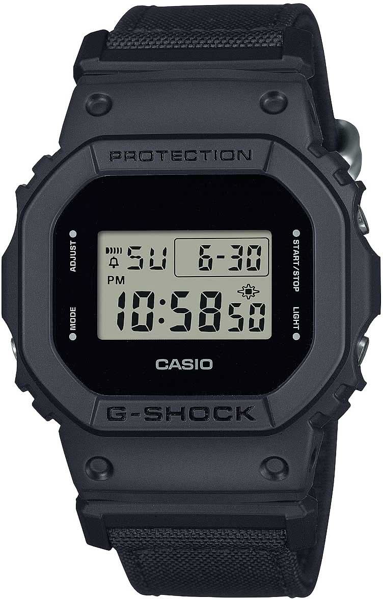 Casio G-Shock DW-5600BCE-1ER Herrenuhr • Extreme Stoßfestigkeit • CORDURA® Armband