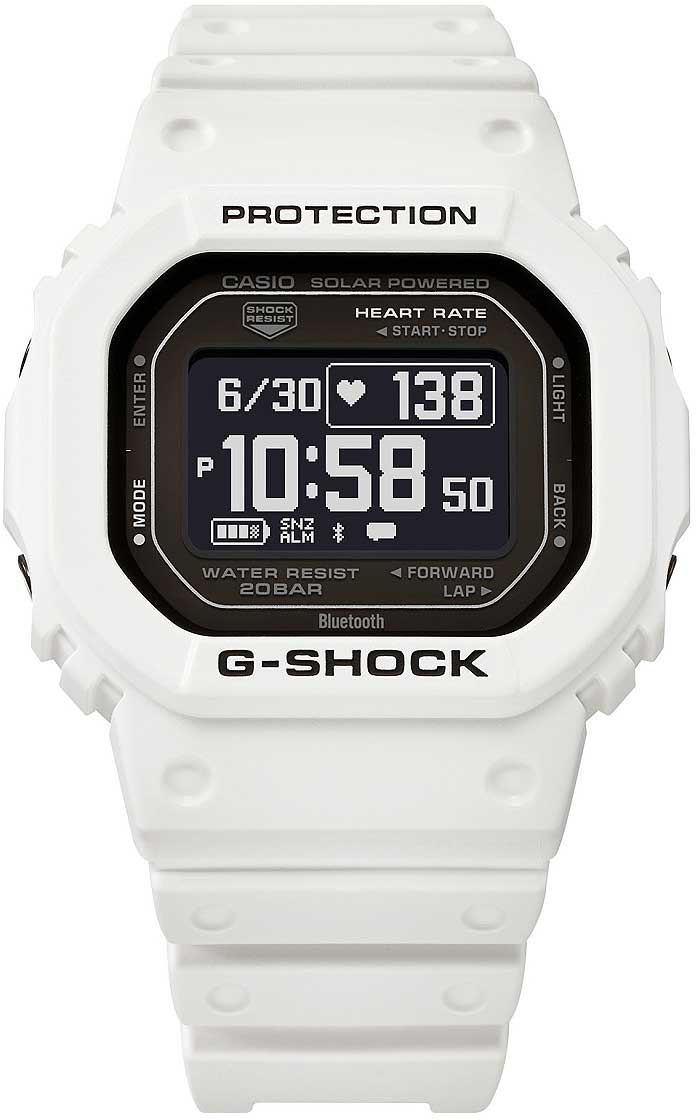 Casio G-SHOCK G-SQUAD DW-H5600-7ER Herren Uhr • Smartwatch • Herzfrequenzmessung