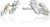 ANIA HAIE E018-07H Double Row Stud Earrings with Stones