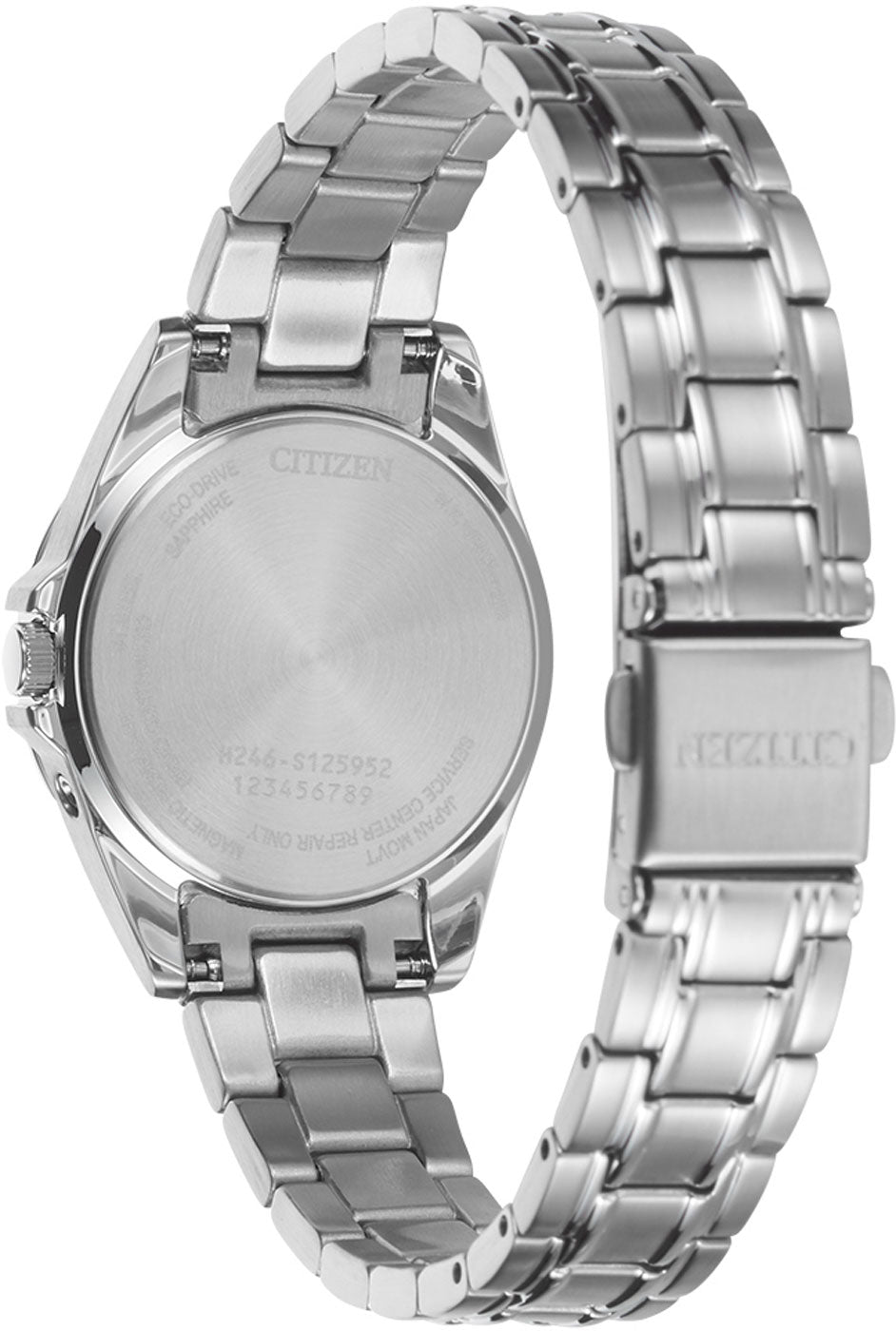 Citizen Funkuhren EC1180-81L Uhr • Eco-Drive Solarantrieb • Super Titanium