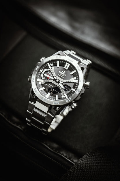 Casio Edifice ECB-2000D-1AEF Herren Uhr • Tough Solar • Bluetooth Konnektivität