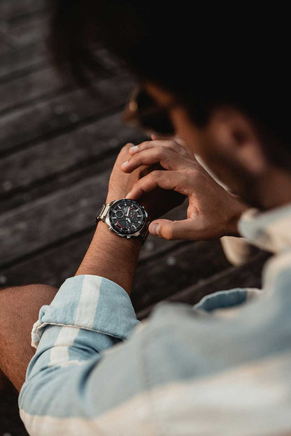 Casio Edifice ECB-900DB-1AER Herren Uhr • Solar-Antrieb • Bluetooth®-Verbindung