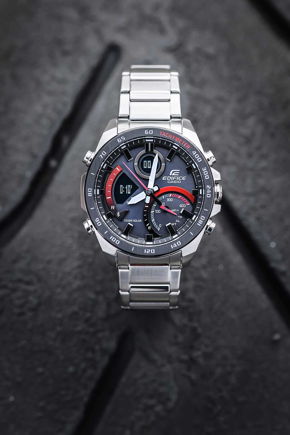 Casio Edifice ECB-900DB-1AER Herren Uhr • Solar-Antrieb • Bluetooth®-Verbindung