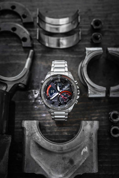 Casio Edifice ECB-900DB-1AER Herren Uhr • Solar-Antrieb • Bluetooth®-Verbindung