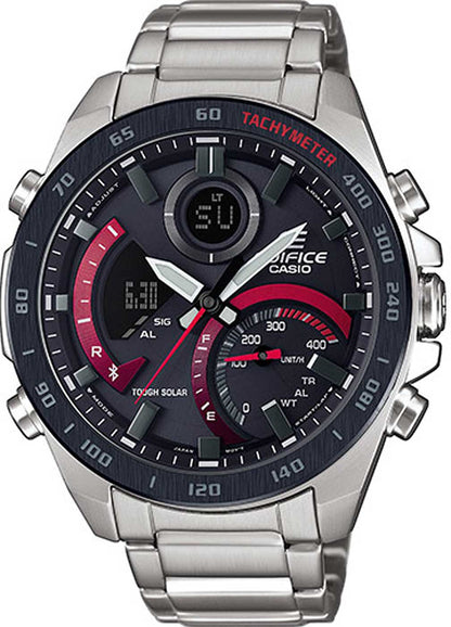 Casio Edifice ECB-900DB-1AER Herren Uhr • Solar-Antrieb • Bluetooth®-Verbindung