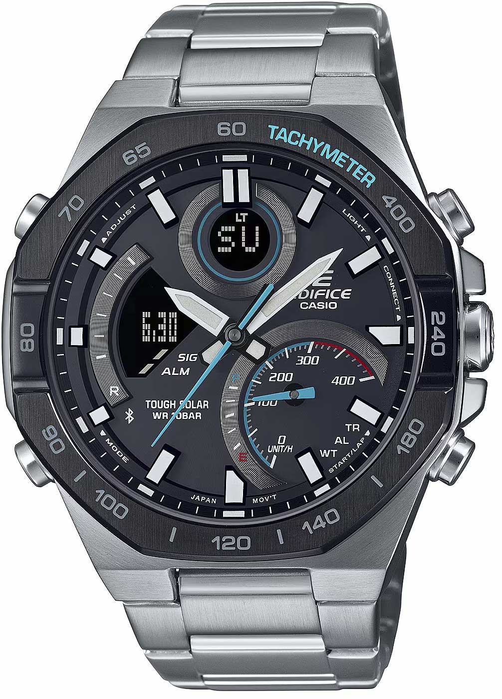 Casio Edifice ECB-950DB-1AEF Uhr • Solarbetrieben • Bluetooth Link