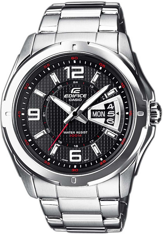 Casio Edifice EF-129D-1AVEF Herren Uhr • Quarz • Mineralglas