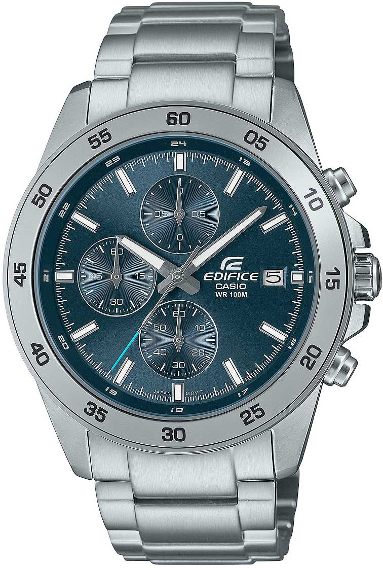 Casio Edifice EFR-526D-2AVUEF Herren Uhr • Chronograph • Edelstahl