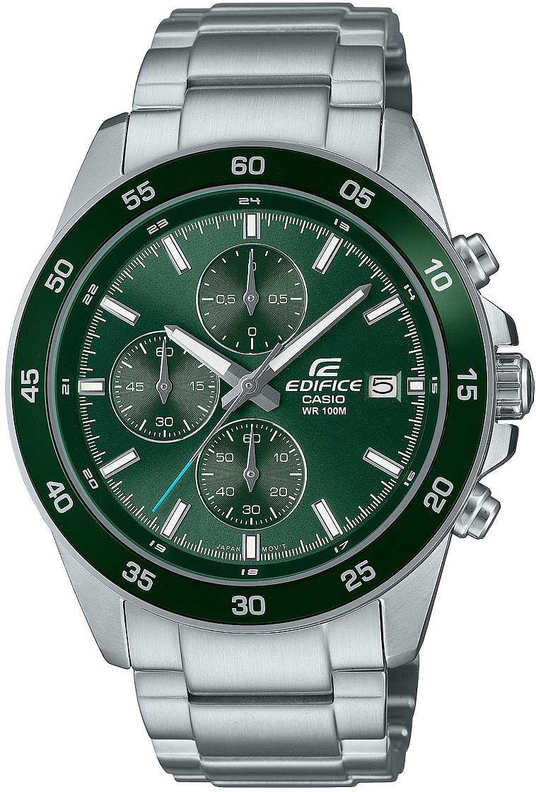 Casio Edifice EFR-526D-3AVUEF Herren Uhr • Chronograph • Edelstahl