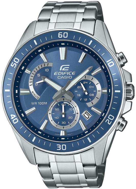 Casio Edifice EFR-552D-2AVUEF Herren Uhr • Präzises Quarzwerk • Mit Stoppfunktion