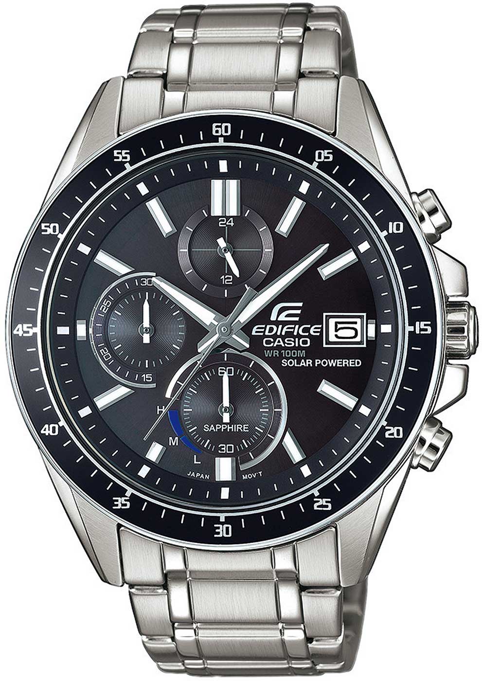 Casio Edifice EFS-S510D-1AVUEF Herren Uhr • Solar • Saphirglas