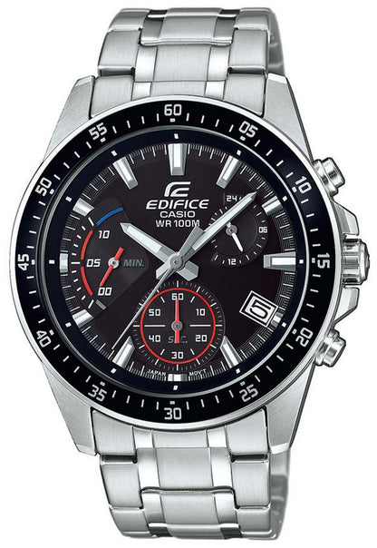 Casio Edifice EFV-540D-1AVUEF Herren Uhr • Quarz Uhrwerk • Edelstahl Armband