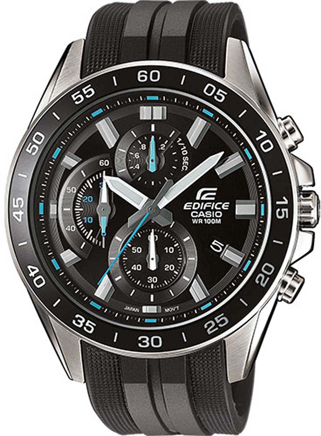 Casio Edifice EFV-550P-1AVUEF Herren Uhr • Präzises Quarzwerk • Robustes Edelstahlgehäuse